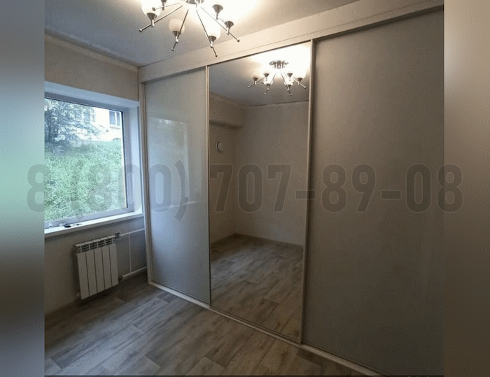 Шкаф серого цвета в Видном